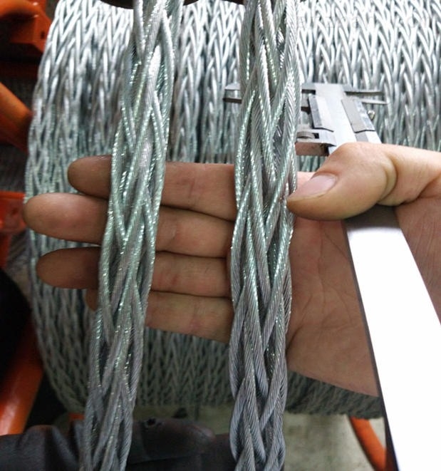 六方十二股编织钢丝绳